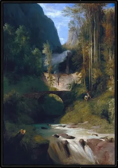 Картина Ущелье возле Амальфи