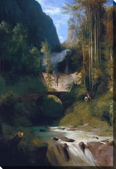 Картина Ущелье возле Амальфи