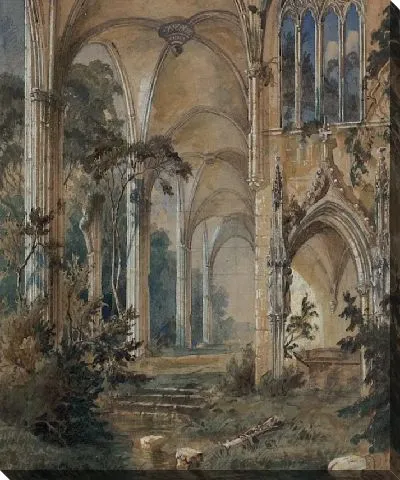 Картина Руины готической церкви