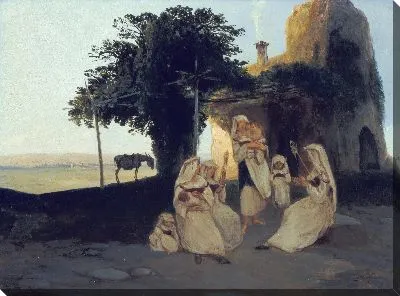 Картина Прядильщики в Черваре