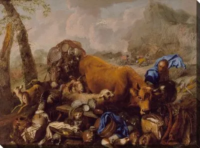 Жертва Ноя после потопа