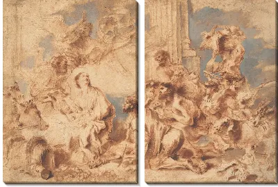 Картина Поклонение пастухов