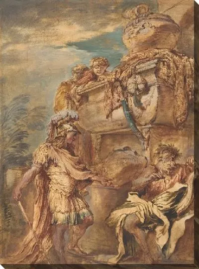 Картина Александр у гробницы Кира