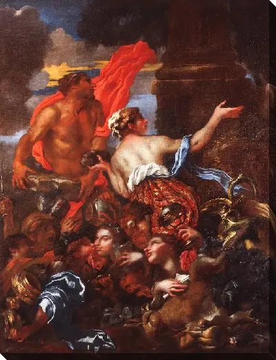 Картина Девкалион и Пирра