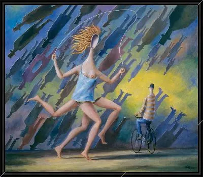 Красная стрекоза