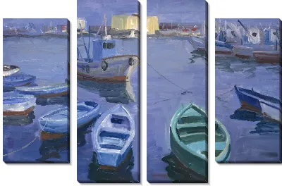 Картина Манфредония, западный пирс