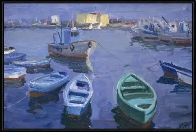 Картина Манфредония, западный пирс