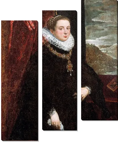 Портрет дамы в черном 