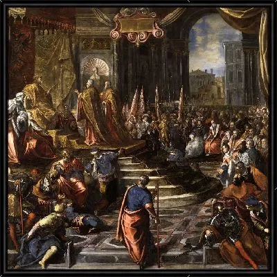 Послы Дож Зиани напрасно просят Барбароссу заключить мир с Александром III 