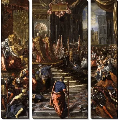 Послы Дож Зиани напрасно просят Барбароссу заключить мир с Александром III 