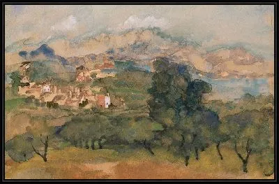 Оливковые деревья 