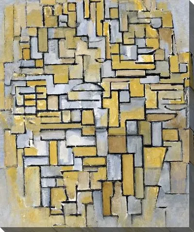 Картина Композиция в коричневых и серых тонах (Composition in Brown and Gray)