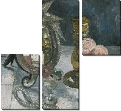 Картина Натюрморт с венецианским зеркалом 