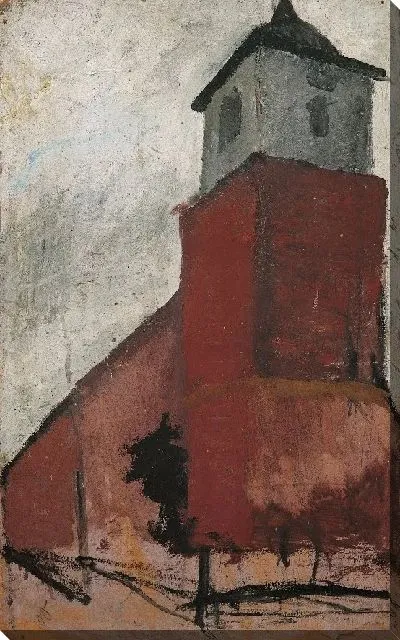 Картина Церковь в Ворпсведе 