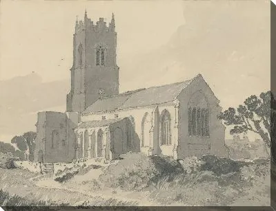 Картина Церковь Ингам, Норфолк