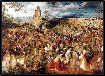 Картина Восхождение на Голгофу (Ascent to Calvary)