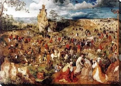 Картина Восхождение на Голгофу (Ascent to Calvary)