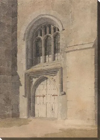 Картина Дверной проем и окно церкви