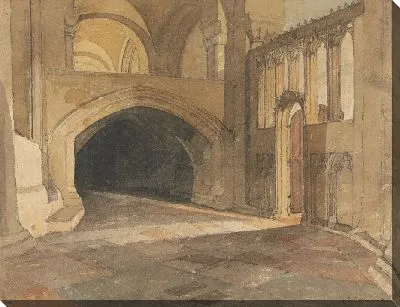 Картина Норвичский собор: вход в часовню Иисуса