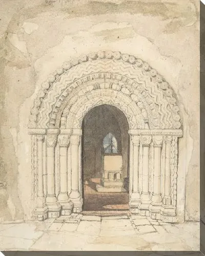 Картина Дверной проем, Хеккингемская церковь