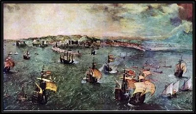 Картина Порт в Неаполе (Port of Naples)