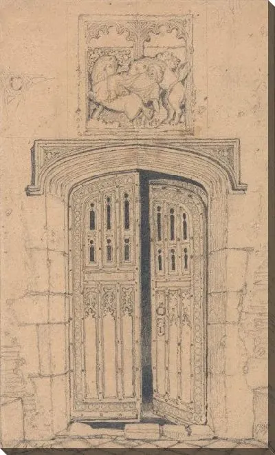 Картина Южная дверь, зал Армингхолл, Норфолк