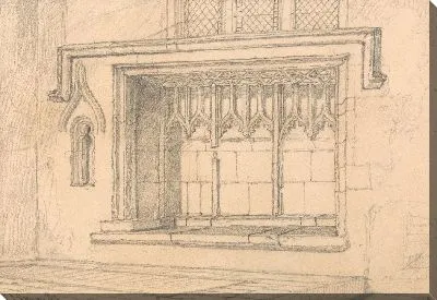 Картина Из мест в TJpwell церкви, Норфолк