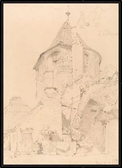 Картина Ярмут, северо-западная башня