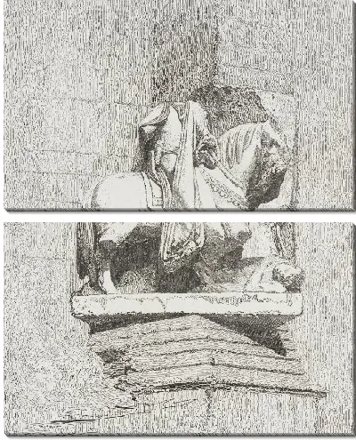 Картина Статуя Вильгельма, герцога Нормандии