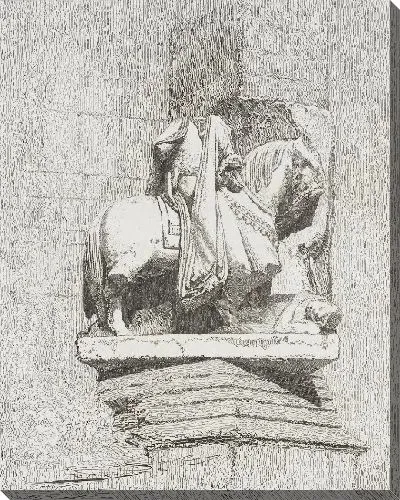 Картина Статуя Вильгельма, герцога Нормандии