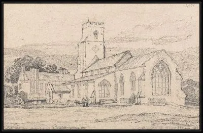 Картина Великая храпящая церковь, Норфолк