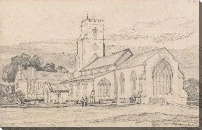 Картина Великая храпящая церковь, Норфолк