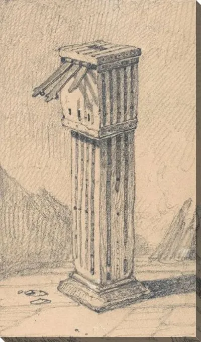 Картина Коробка с древними милостынями, церковь Уолсингем, Норфолк