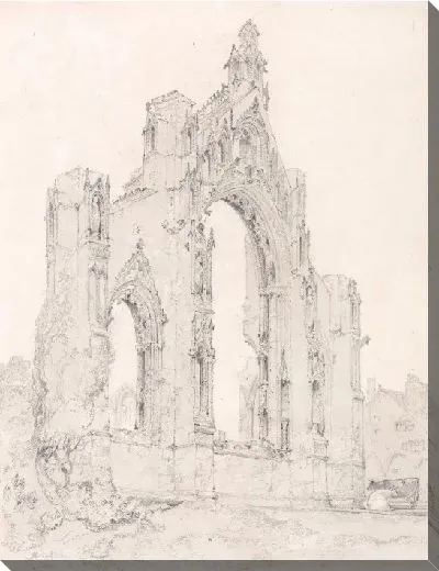 Картина Церковь Ист-Энда в Хоудене, Йоркшир