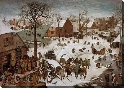 Картина Перепись в Вифлееме (The Census at Bethlehem)