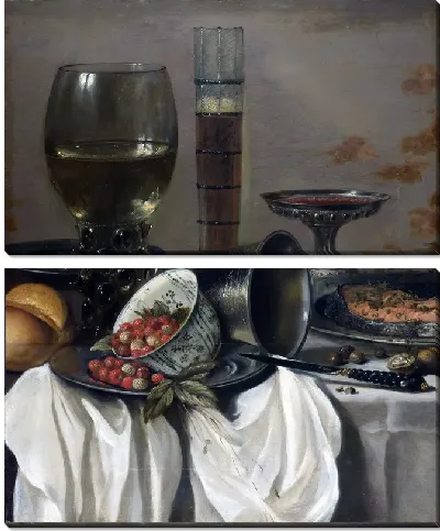 Картина Натюрморт с бокалами (Still Life with Drinking Vessels)