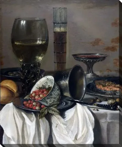 Картина Натюрморт с бокалами (Still Life with Drinking Vessels)
