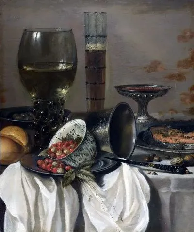 Картина Натюрморт с бокалами (Still Life with Drinking Vessels)