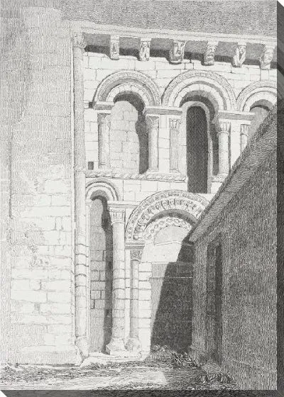 Картина Церковь Фонтен-де-Анри близ Кана