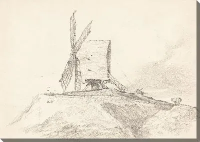 Картина Мельница в Саффолке