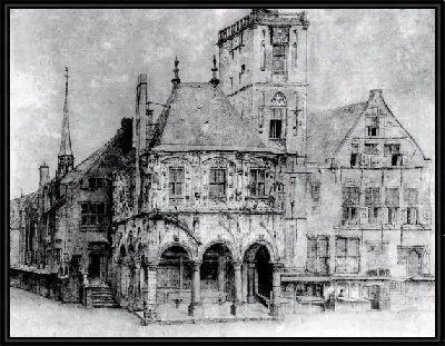Старая ратуша в Амстердаме (The Old Town Hall in Amsterdam)
