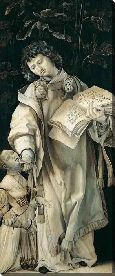 Картина Святой Лаврентий, Святой Кириак