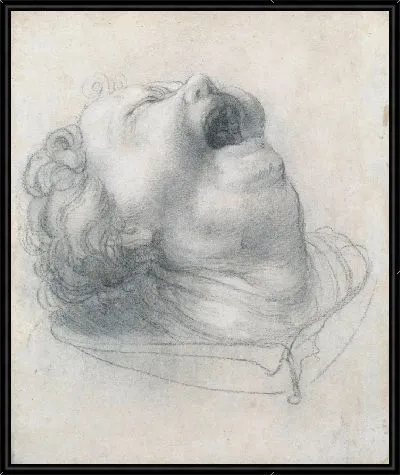 Картина Голова плачущего ребенка