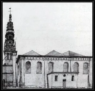 Картина Церковь в Харлеме (The Nieuwe Kerk from the South, Haarlem)