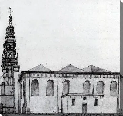 Картина Церковь в Харлеме (The Nieuwe Kerk from the South, Haarlem)