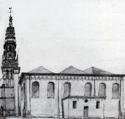 Картина Церковь в Харлеме (The Nieuwe Kerk from the South, Haarlem)