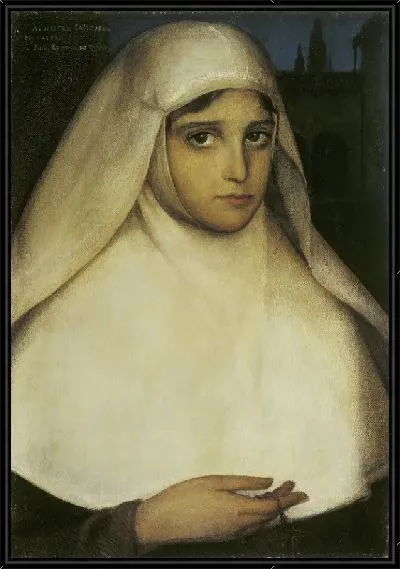 Картина Монахиня