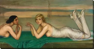 Картина Женщины над шалью