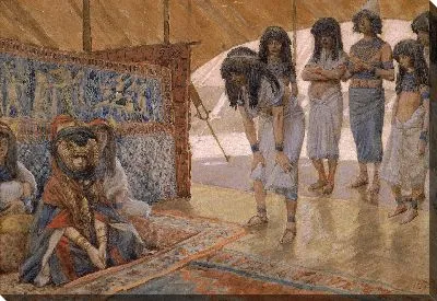 Картина Сару везут во дворец фараона