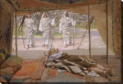 Картина Авраам и три ангела